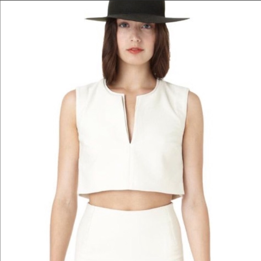 Apiece Apart Maeva Shell Vest Crop Top